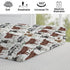 Cute Cows Changing Pad Covers, Ultra Soft Breathable Stretch Changing Table Mat Sheets for Boys Girls, 32" x 16"