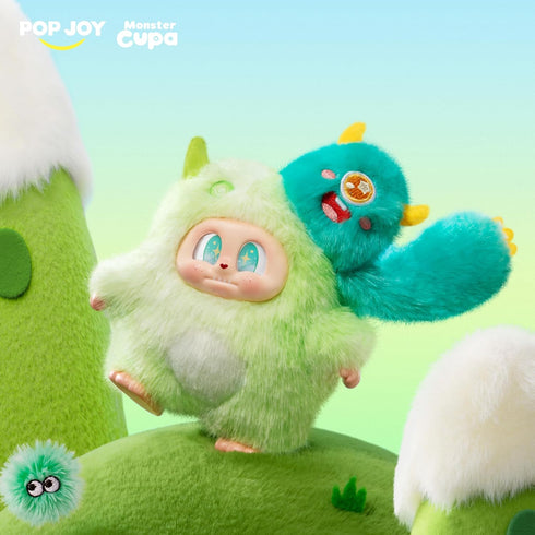 POP JOY Monster Cupa Twin Universe Series Plush Blind Box Soft Vinyl Plush Monster Collectible, Cute Mystery Stuffed