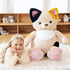 EARTHSOUND 30" Giant Cat Stuffed Animal Plush Toy, Large Kitten Jumbo Cute Fluffy Plushie, Gifts for Kids