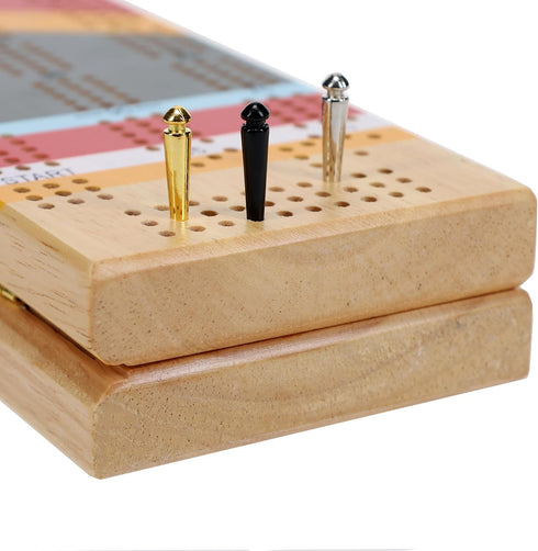 Canoe Cribbage Board
