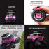 10Leccion Remote Control Car for Girls, Pink RC Truck with Two Rechargeable Batteries, Toys for Ages 3-8 Birthday Ideas