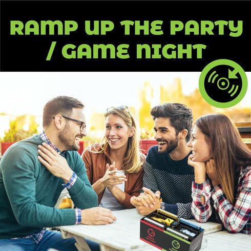 SongFest! Music Trivia Party Game - QR Codes Provide Audio Hints for 5 Decades of Music Memories