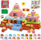 BRISTLIX 200 PCS Magnetic Blocks Magnetic Building Blocks, Magnet Toys for Kids 3+,