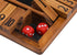 1-4 10 (12 Inches) Crobyi Shut The Box Game Wooden for PlayersEducational & Fun Wooden Board Game with Dice