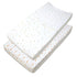 American Baby Company 2 Pack Printed 100% Cotton Knit Fitted Changing Table Pad Covers, Sparkle Gold/Pink