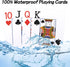 Metsyth Seniors,6 (6 Pack Playing Cards,Plastic Playing Cards Waterproof, Poker Size Card,Jumbo Large Print Playing