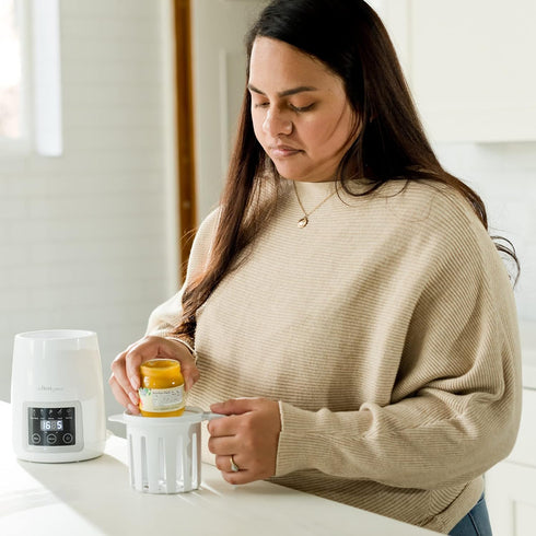 The First Years Gentle Warmth Digital Baby Bottle Warmer - Bottle Warmer for Breastmilk, Baby Formula, and Baby Food