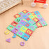36Pcs Mini Number Alphabet,Toddle Alphabet Puzzle Table Mat for Learning, Baby Foam Play Mat for Early Childhood