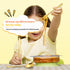 12-Piece Gold Kids Silverware, E-far Stainless Steel Toddler Kids Utensils Safe for Preschooler/Children, Includes 4 Forks 4 Spoons 4 Knife, Slimline Look & Small Size, Healthy & Rust Free by E-far