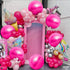 KatchOn Big Hot Pink Balloons, 22 Inch, Pack of 6, Mylar Balloons for Pink Party Decorations, Birthday, Gender Reveal.