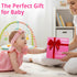 Tummy 0, 3, 6, 9, 12 Yeeeasy Time Water Mat for Girl, Baby Girl Toys for Months, Baby Girl Gifts, Develop Sensory Toys