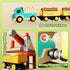 62PCS Set, Playset, 3 4 5 6 7 iPlay, iLearn Kids Construction Track Toy Train Electric Motorized Magnetic Truck Toy