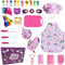 Kids Cooking and Baking Chef Set, Apron Chef Hat Accessories Complete Cooking