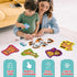 Wild Animal Puzzles for Kids Aged 3+, Educational Montessori Toys for Toddlers, Preschool Learning Game