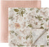 Little Jump 2-Pack Cotton Muslin Swaddle Blankets for Baby Boys Girls Unisex