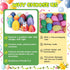 YILCER Mini Dragon Eggs & Animals Prefilled Easter Eggs Easter Basket Essentials&Stuffers Surprise Toy Eggs with Mini