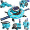 Lucky Doug STEM Projects for Kids Ages 8-16: 6-in-1 Building Science Kits for Solar Robot and Space Toys