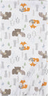 Gerber Boys Newborn Infant Baby Toddler Nursery 100% Cotton Flannel Receiving Swaddle Blanket, Woodland White,5 Count (Pack of 1) by Gerber