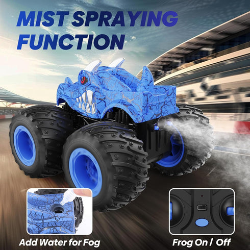 2.4GHz 3 4 5 6 7 8 BAODLON Remote Control Monster Car, RC Monster Trucks Toys for Years Old Boys Kids, All Terrain RC