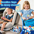 36 Set PCS Mini Magnetic Tiles Travel with Portable Iron Storage Box, STEM Learning Magnetic Building Blocks with LED