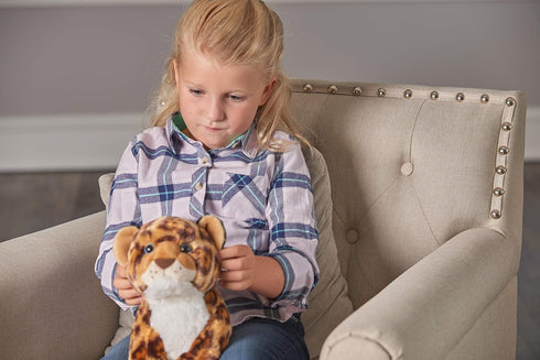12 Inches Wild Republic Jaguar Cub Plush, Stuffed Animal, Plush Toy, Gifts for Kids, Cuddlekins
