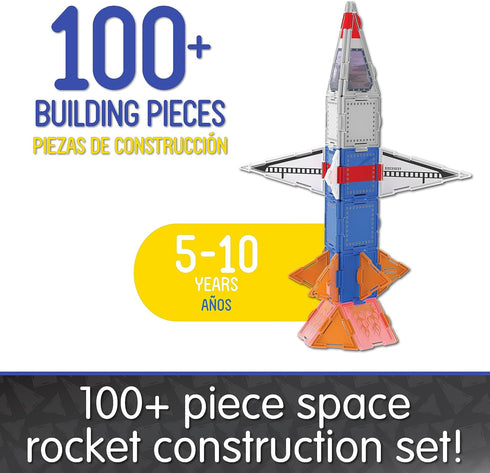 The Learning Journey International Techno Tiles - Space Rocket (100+ pcs)