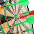 PowerTRC Magnetic Dart Board Game - Indoor Outdoor Toy for Kids, Gift for Ages 5-12
