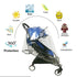 Universal Stroller Rain Cover - Compact Travel Cover for Toddler Umbrella Stroller, Waterproof Snow Wind Shield