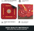 2F22E Mahjong Mat with Rules Card, Noise Reduction Non-Slip Mahjong Mat for Table Board Games Table Mat, Card Games