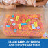 Educational Insights Sentence Building Dominoes - Set of 114 Double-Sided for Ages 6+