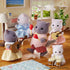 Set 4 3+ Calico Critters Persian Cat Family - of Collectible Doll Figures for Children Ages