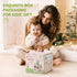 7 1+ ROBUD Wooden Activity Cube, Educational Wooden Toys with Functional Areas, Montessori Toys for Year Old Boys