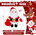 Poen 3 11 Inch Set Pcs Christmas Stuffed Animals Santa Claus Snowman Reindeer Plush Pillow, Christmas Plush Doll Toys