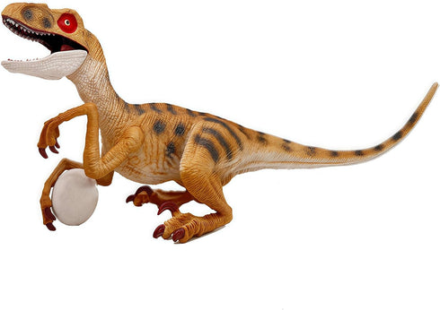 Gemini&Genius Velociraptor Dinosaur Toy for Kids, 7.8 Inches Oviraptor Action Figure with Moveable Parts