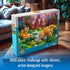 1000 Wonder Forge Tiger Family Piece Jigsaw Puzzle for Adults | Unique, Perfectly-Fitting Pieces | Fun, Vibrant Imagery