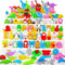 90Pcs Animal Desk Pets Erasers for Kids, Puzzle Erasers for Classroom Rewards, Party Favors