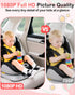 Wkzay 1080P 2-Kids: 6.9 Inch 2 5-Mins 360 HD Dual Baby Car Camera for Split Display with Night Vision Carseat Cameras