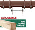 Swurfer Swingset Conversion Bracket, Heavy Duty Horse Glider Bracket for Swing Set Attachment