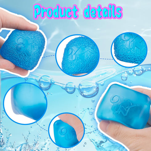 Fudge Candy- Soft Sensory Fidget Toy - (Set of 2) - Collectible Stress Cube Squishy Balls - Slow Rising Stress Balls Stretchy Fidget Ice Cube for Anxiety Stress Relief, Maltose filling(Random Color)