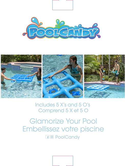 Poolcandy Inflatable Waterproof Jumbo Tic Tac Toe Game