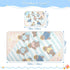 SyXIOP 28" 52" Cartoon Cute Seal Beach Vacation Cooling Baby Waterproof Crib Mattress Cover x Washable Padded Crib