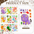 VercanMonth 12 Set 12 12 12 12 12 Wedding Activities Includes Coloring Placemats with Crayons Puzzle Animals Stickers