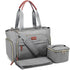 LOVEVOOK Diaper Bag Set, 3-Piece Set with Laptop Pocket, Cooler Bag &
