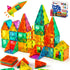 Magnetic Building Tiles Set, 3D STEM Stacking Toys, Magnet Building Blocks for Kids Boys Girls