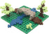 PLUS PLUS Green Baseplate Duo, Base Accessory for Building Creations, 4.5 X 4.5 inches, STEM Toy for Kids