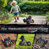 2.4 5-7 360 Terucle Rc Cars Toys for Boys Remote Control Car GHz Black Toys for Ages Kids Toys New Upgraded Strip