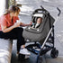 Cozy, GFU Winter Baby Car Seat Cover Waterproof, Windproof Car Seat Covers for Newborns with Double-Layer Window