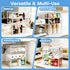 Countertop, 3 2 LANLISA Baby Bottle Storage Organizer for Tiers Clear Acrylic Bottles Station Organizer, Bottle Storage