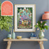 Galison Bloomarium – 1000 Piece Joy Laforme Jigsaw Puzzle of A Cozy Cottage in A Blooming Terrarium