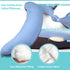 43" BYRIVER Long C Shaped Body Pillow for Adults Men Women, Side Sleeper Pillow for Neck Shoulder Back Pain Relief